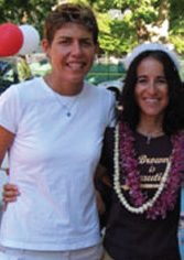 Judy Rohrer and Francisca James Hernandez